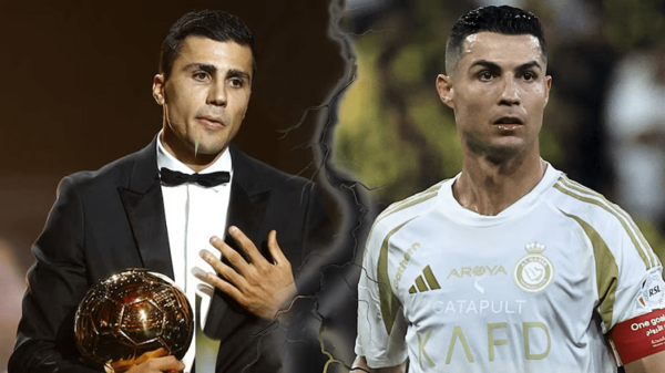 Rodri respondió a Cristiano Ronaldo