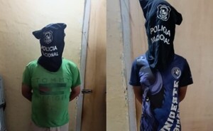 Dos detenidos por hurto de objetos en Mallorquín