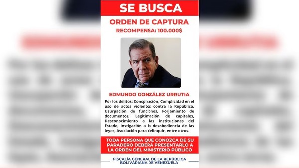 El régimen de Maduro ahora ofrece una recompensa por información sobre el paradero de Edmundo González Urrutia - ADN Digital