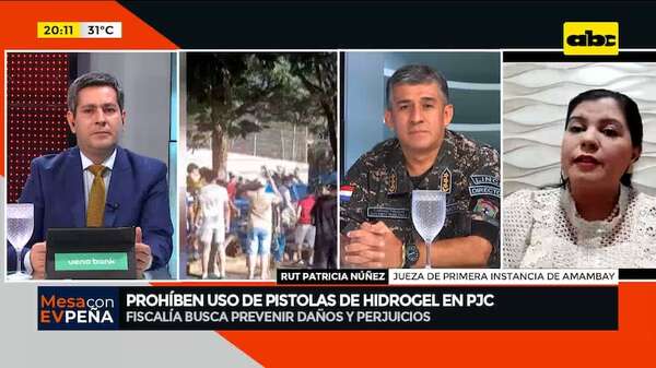 “A los efectos de precautelar y prevenir”: prohíben uso de pistolas de hidrogel en varias ciudades - Mesa de Periodistas - ABC Color