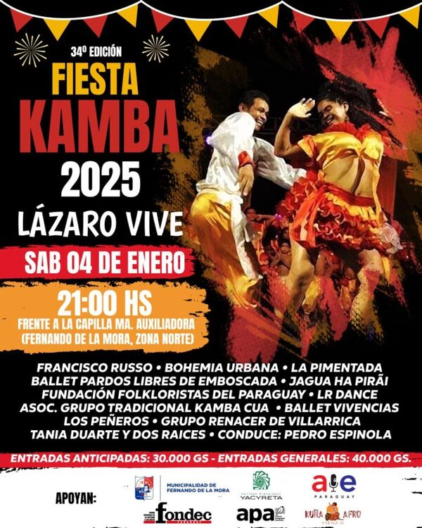 Invitan a una nueva edición de la fiesta del Ballet Kamba Cua - ADN Digital