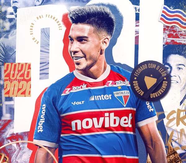 “Pol” Fernández, de Boca a Fortaleza - Fútbol Internacional - ABC Color