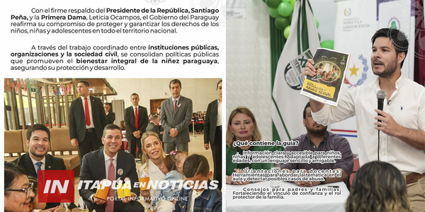 EL 2024 MARCÓ UN HITO EN LA PROTECCIÓN DE LA NIÑEZ Y ADOLESCENCIA EN PARAGUAY - Itapúa Noticias
