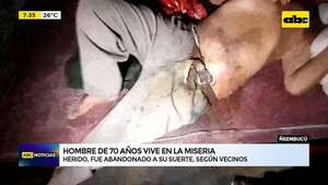 Adulto mayor sobrevive en lamentables condiciones en Pilar: vecinos claman asistencia de autoridades - ABC Noticias - ABC Color