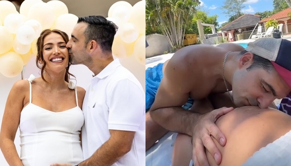 La tierna escena entre Fer Aguilar y su esposo - Teleshow
