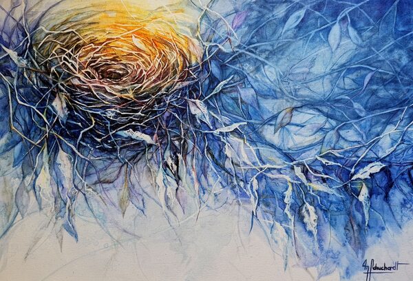 Mónica Schuchardt artista con pasión por la acuarela