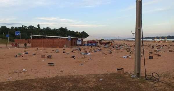 Diario HOY | Por culpa de “puercos”, niño sufre corte en el pie en playa de Saltos del Guairá