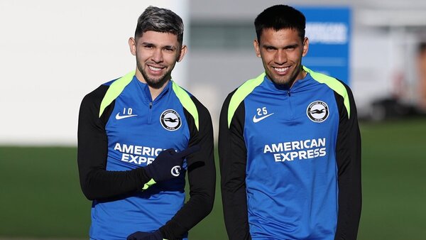 Incluyeron oficialmente a Diego Gómez en los entrenamientos del Brighton este viernes