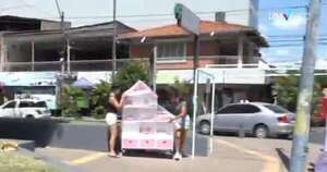 Diario HOY | Municipio desaloja a vendedores de juguetes del paseo central de Luque
