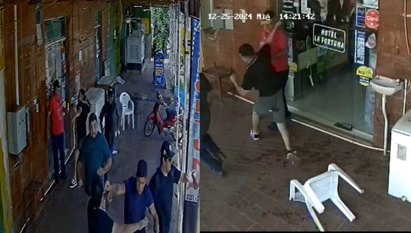 VIDEO | Cobarde agresión a hombre de 61 años con discapacidad física en Concepción