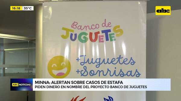 Video: denuncian intento de estafa en nombre de la campaña “Banco de Juguetes” del Ministerio de la Niñez - ABC Noticias - ABC Color