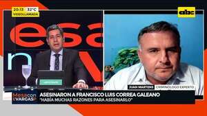 ¿Francisco Correa y una muerte anunciada?: criminólogo cuestiona actuar del gobierno colombiano - Mesa de Periodistas - ABC Color