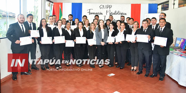 SNPP FORMA A 30 NUEVOS INSTRUCTORES EN ITAPÚA - Itapúa Noticias