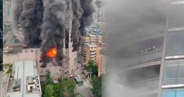 La Nación / Ocho muertos y quince heridos dejó incendio en un mercado en China