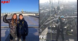 ¡Con el corazón en la mano! Yolanda Park vivió una experiencia extrema en Londres