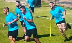 El enigmático mensaje de Benedetto tras su primera práctica con Olimpia