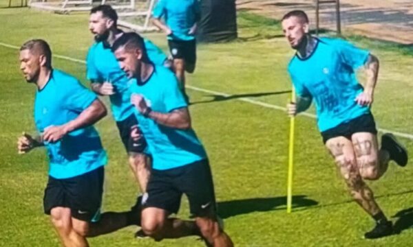 El enigmático mensaje de Benedetto tras su primera práctica con Olimpia