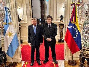 Milei recibió a González Urrutia: "estamos haciendo lo que la causa de la libertad requiere" - 1000 Noticias