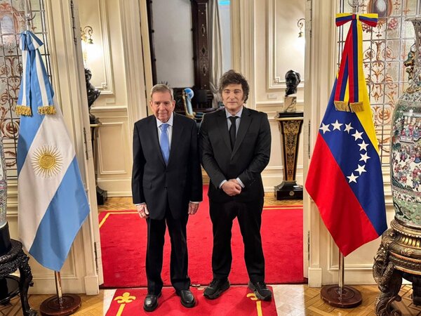 Milei recibió a González Urrutia: "estamos haciendo lo que la causa de la libertad requiere" - 1000 Noticias