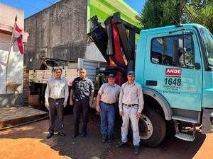 ANDE realiza traslado de equipos de criptominería incautados en Itapúa