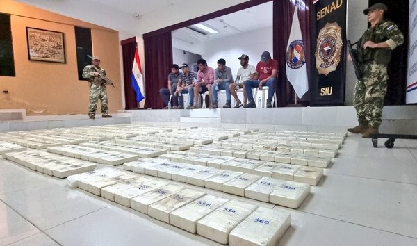 Senad incauta casi 500 kilos de cocaína en zona de Misiones - .::Agencia IP::.