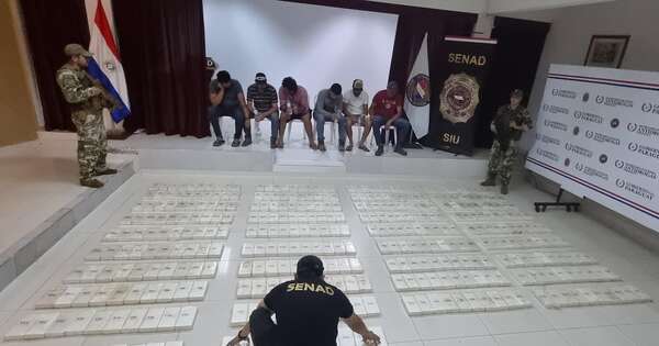 La Nación / Senad se incautó de 456 kilos de cocaína en el departamento de Misiones