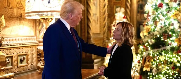 Visita sorpresa de Meloni a Trump - 1000 Noticias
