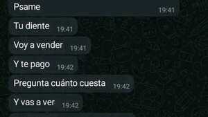 Expatrona le pidió el paladar que le regaló