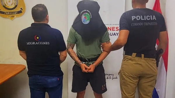Capturan y expulsan a ex policía brasileño buscado por homicidio