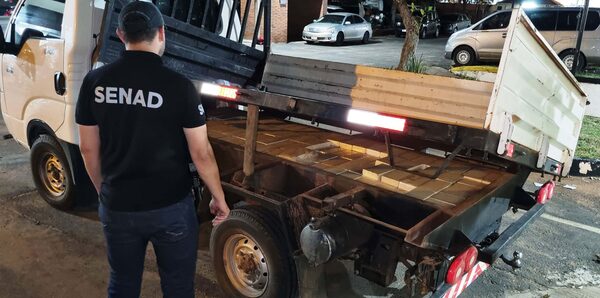 Senad incautó casi 500 kilos de cocaína •