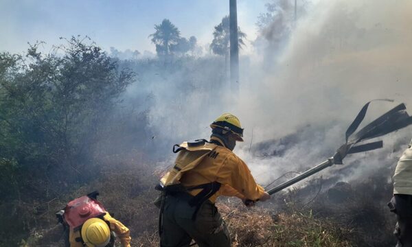 (Video) Fiscalía investiga incendio en ruta Ecovía Luque – San Bernardino