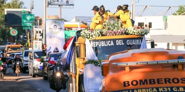 Reliquia de Chiquitunga inicia recorrido por Guairá - ADN Digital