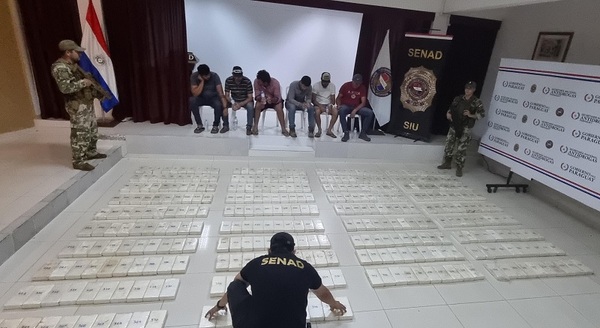 Operativo Perla Negra: Seis detenidos tras incautación de más de 456 kilos de cocaína