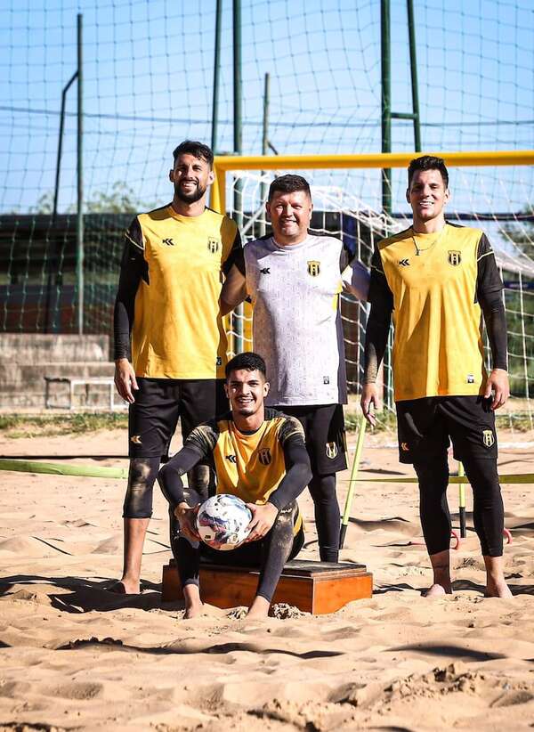 Guaraní, en modo fútbol playa - Fútbol - ABC Color