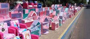 Venta de juguetes en Luque por vísperas de Reyes Magos - Nacionales - ABC Color
