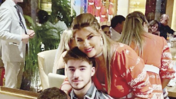 Cynthia Tarragó reapareció en el cumple de su hijo