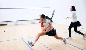 Squash: Fiorella Gatti va por puestos de consuelo - Polideportivo - ABC Color