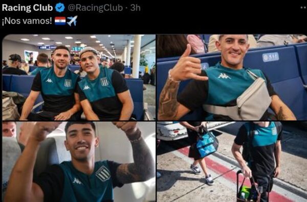 Racing vuelve a Paraguay