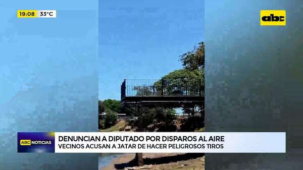 Video: Denuncian a diputado por disparos al aire - ABC Noticias - ABC Color