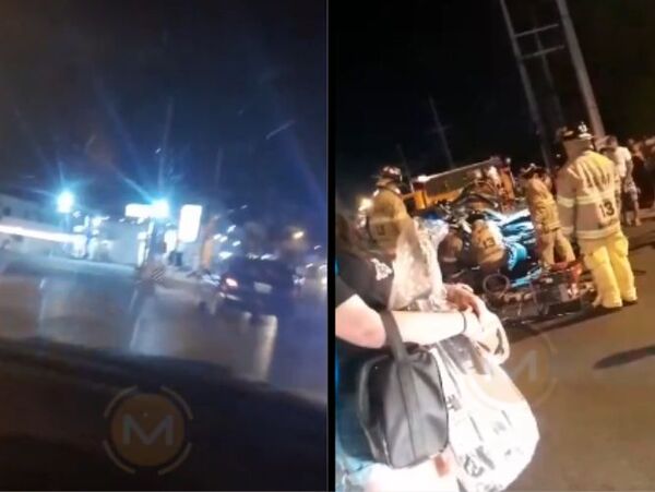 (VIDEO). Graban un accidente de tránsito en Ñemby