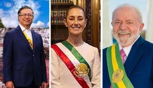 Vergonzoso apoyo a la tiranía venezolana por parte de Brasil, México y Colombia