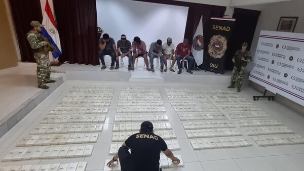SIU-Senad incautó 456 kilos de cocaína en Misiones