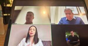 La Nación / Peña y González Urrutia hablaron sobre reencauzar la democracia en Venezuela