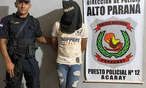 Detienen a joven por violencia familiar