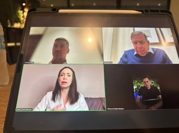 Santiago Peña habló con Edmundo González Urrutia sobre la situación en Venezuela