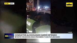Video: Hermano de concejala de Luque quedó detenido tras atropellar zona comercial  - ABC Noticias - ABC Color