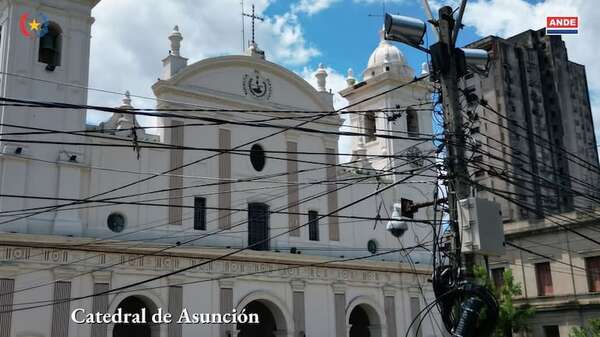 ANDE: cableado subterráneo y luces LED llegarán a cuatro calles del microcentro y sus transversales - Economía - ABC Color