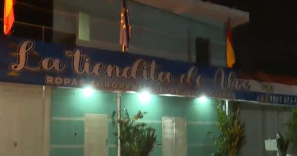 La Nación / Hombres armados robaron G. 50 millones de una tienda en Ñemby