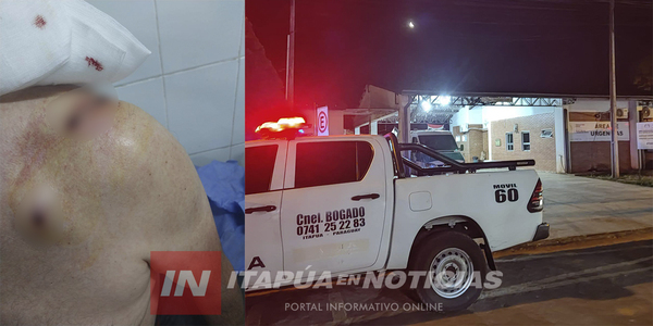 HOMBRE HERIDO DE UN BALAZO EN DISCUSIÓN FAMILIAR EN CNEL. BOGADO - Itapúa Noticias