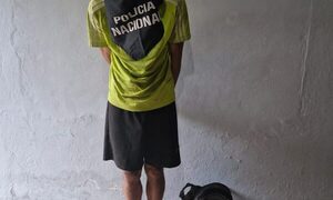 Capturan a sujeto en flagrancia por hurto